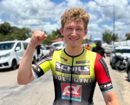Tour de Guyane 2025 : James Ambrose Parish s’impose à Iracoubo, Charlie Lacaille toujours en jaune