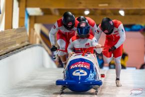 Alan Alais et son équipe la Team Mutuelle MGC battent leur record en Coupe d'Europe de Bobsleigh en Norvège