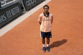 Un Guyanais sur les courts de tennis de Roland-Garros