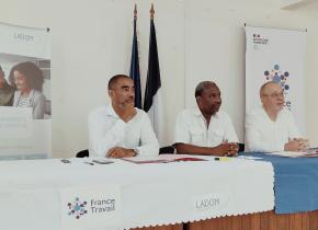 Le directeur de LADOM en visite pour signer une convention avec France Travail