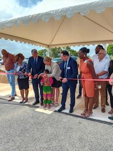 Inauguration du Centre d’Accueil d’Urgence "Les Carrières" à Cayenne
